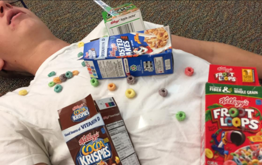 Zander Robinett 19 is preparing for a Halloween full of sugar and cereal.
