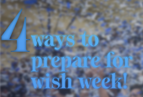 Graphic for Wish Week preparation article.