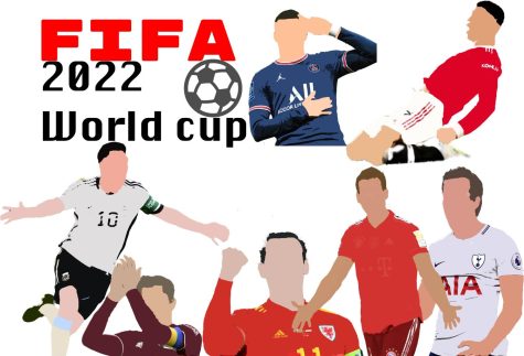 A graphic introduces student opinions about the 2022 World Cup.