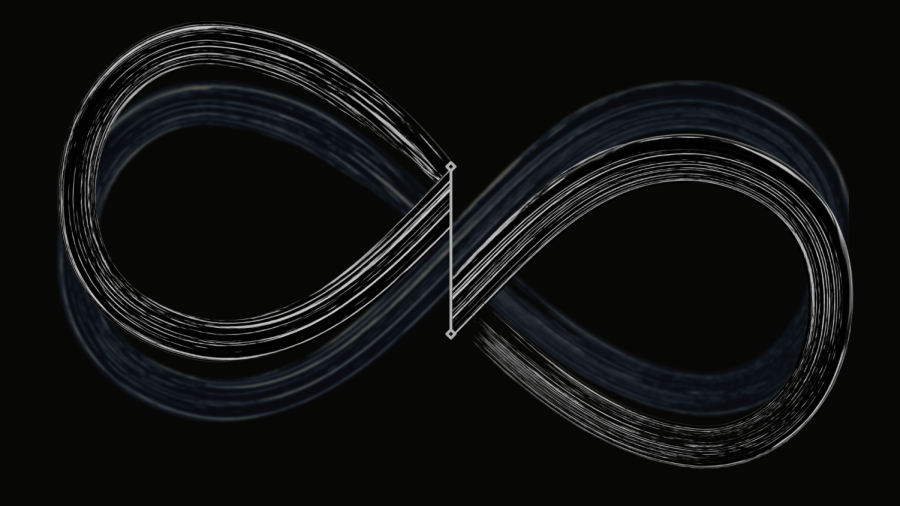 An infinity symbol illustrates the concept of a paradox to introduce the article.