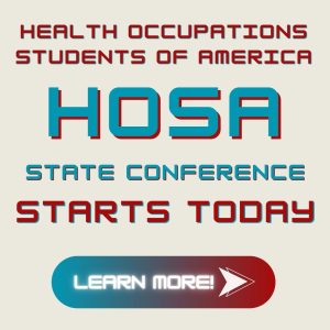 The Health Occupations Students of America (HOSA - Future Health Professionals) State Conference starts today, Feb. 19. Held at the Sheraton Denver Downtown Hotel, students will undergo testing in medicine-related exams as well as compete in their signed-up events. During their free time, students will be able to participate in a number of symposiums, educational opportunities and leisurely activities, such as friendship bracelet making. The conference will continue through Feb. 21. “HOSA Chapter Office has taught me so much about working with others and the effort it takes to run a chapter,” HOSA Vice President of Public Relations Mishika Bhatia ‘26 said.