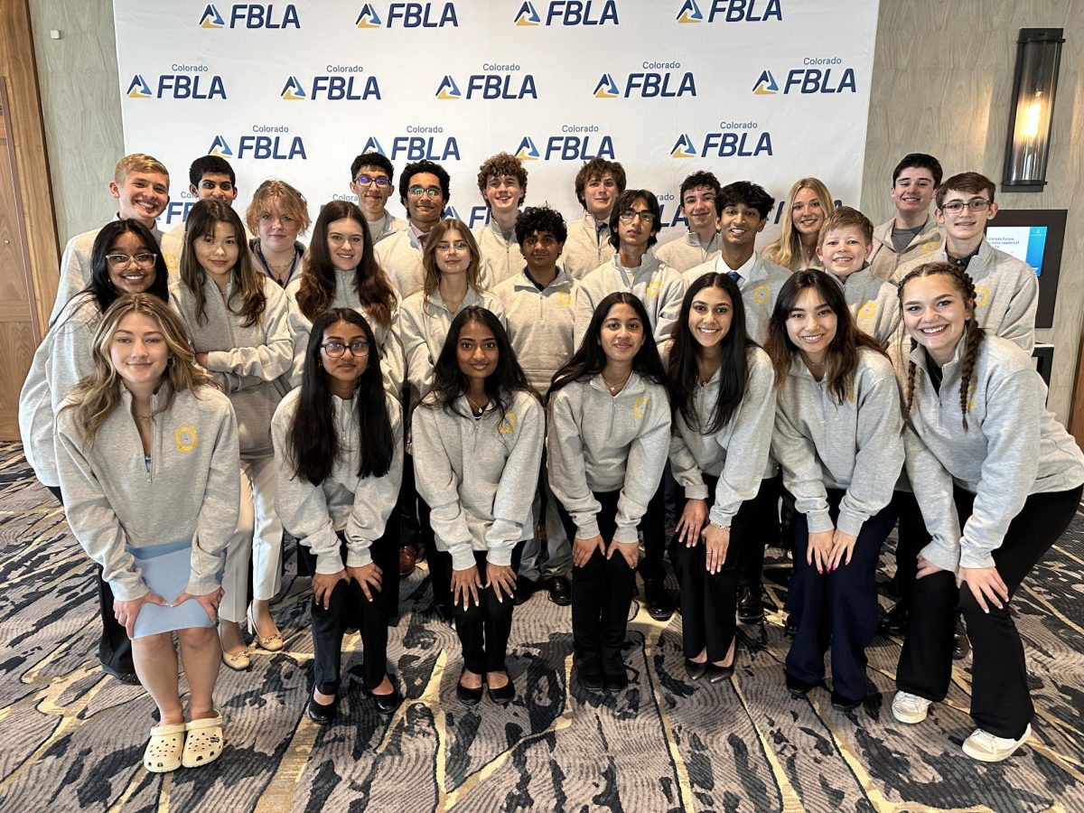 On April 2 at the Future Business Leaders of America Leadership Conference (FBLA), District 11 members pose for a photo at the Gaylord Rockies Resort and Convention Center. During the convention about 27 Jaguars competed in over 17 categories at the state level. I joined FBLA because I wanted to expand my business knowledge and learn more the careers in the business world, Preston Canter 27 said. Im looking forward to improving my presentation skills in FBLA competitive events. 