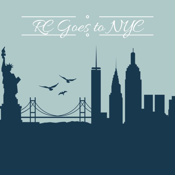 A graphic of the skyline reads RC Goes to NYC to introduce the article.