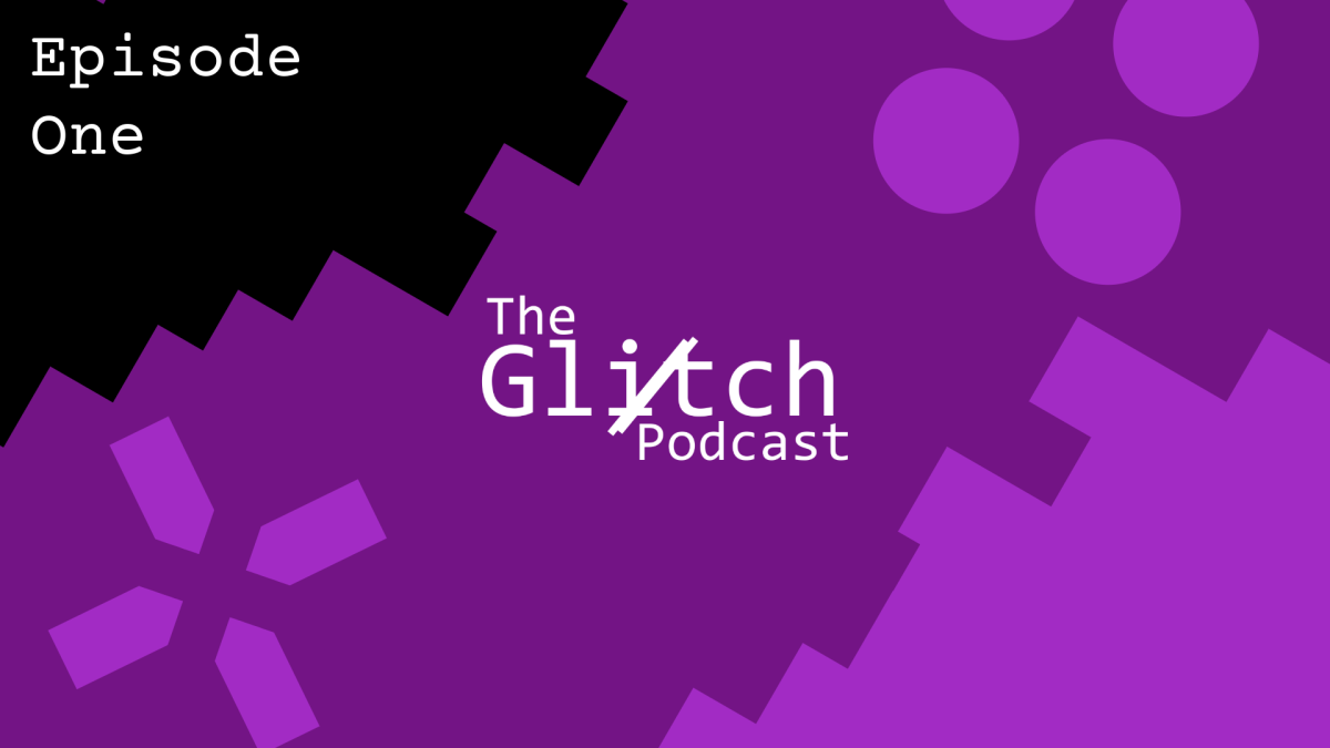 The Glitch Podcast logo. 