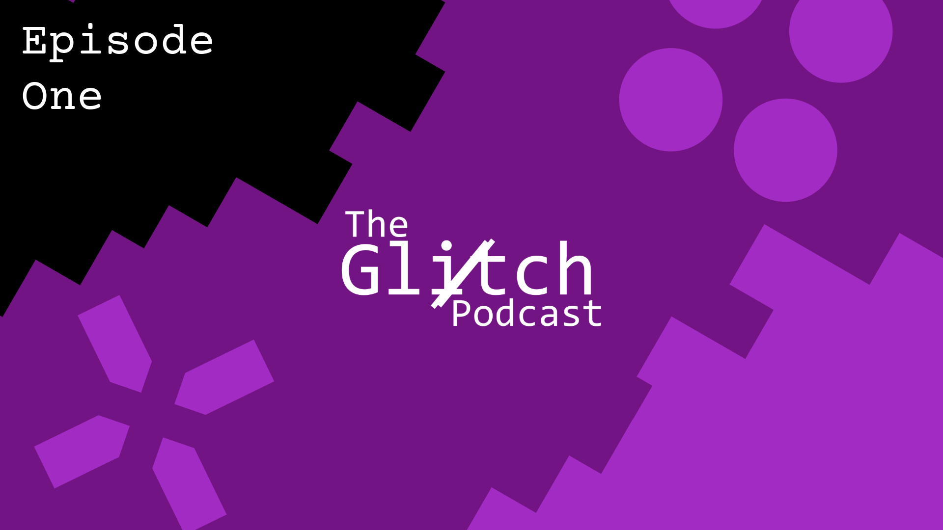 The Glitch Podcast logo.