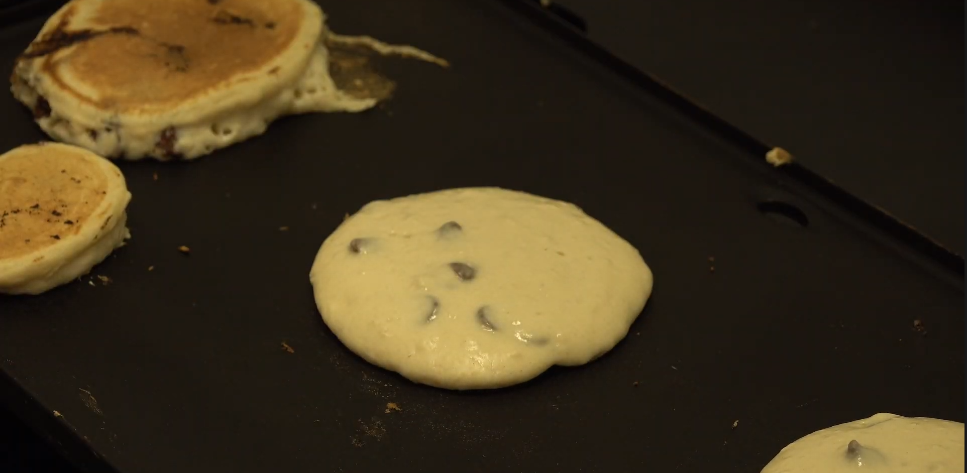The second episode of Canyon Cookout–hosted by senior editors Jackson Bond and Evan Jensen explores Mr. Nichols' pancake recipe, utilizing multiple culinary techniques in order to create a cohesive dish. Afterwards, the dish was reviewed and rated on a five star scale.
